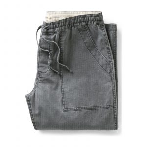 Taylorstitch The Breakwater Pant in Dark Grey Ripstop