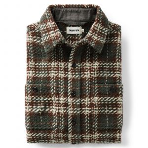 Taylorstitch The Cutter Overshirt in Buzzard Check