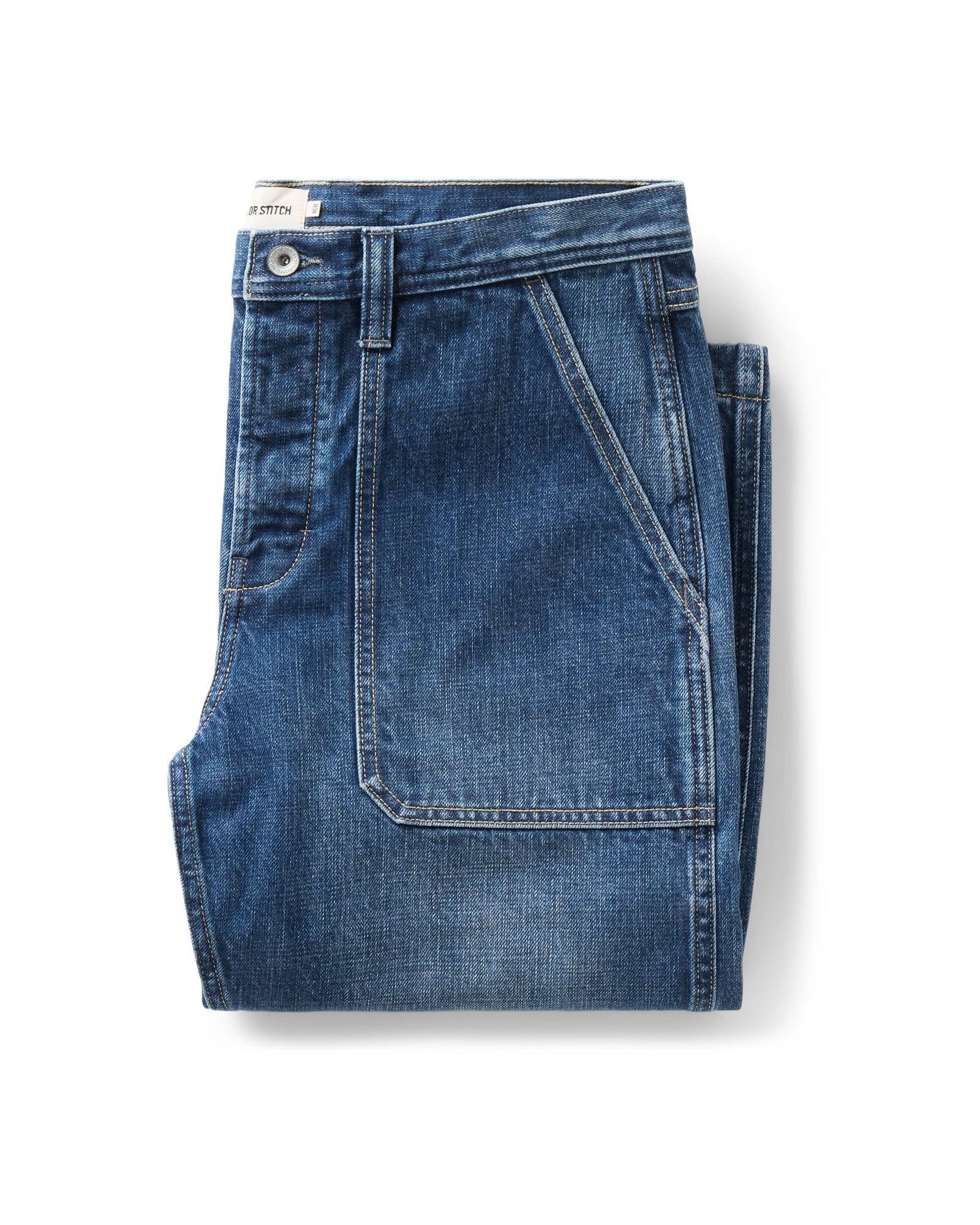 Taylorstitch The Mariner Jean in Drift Wash Organic Selvedge