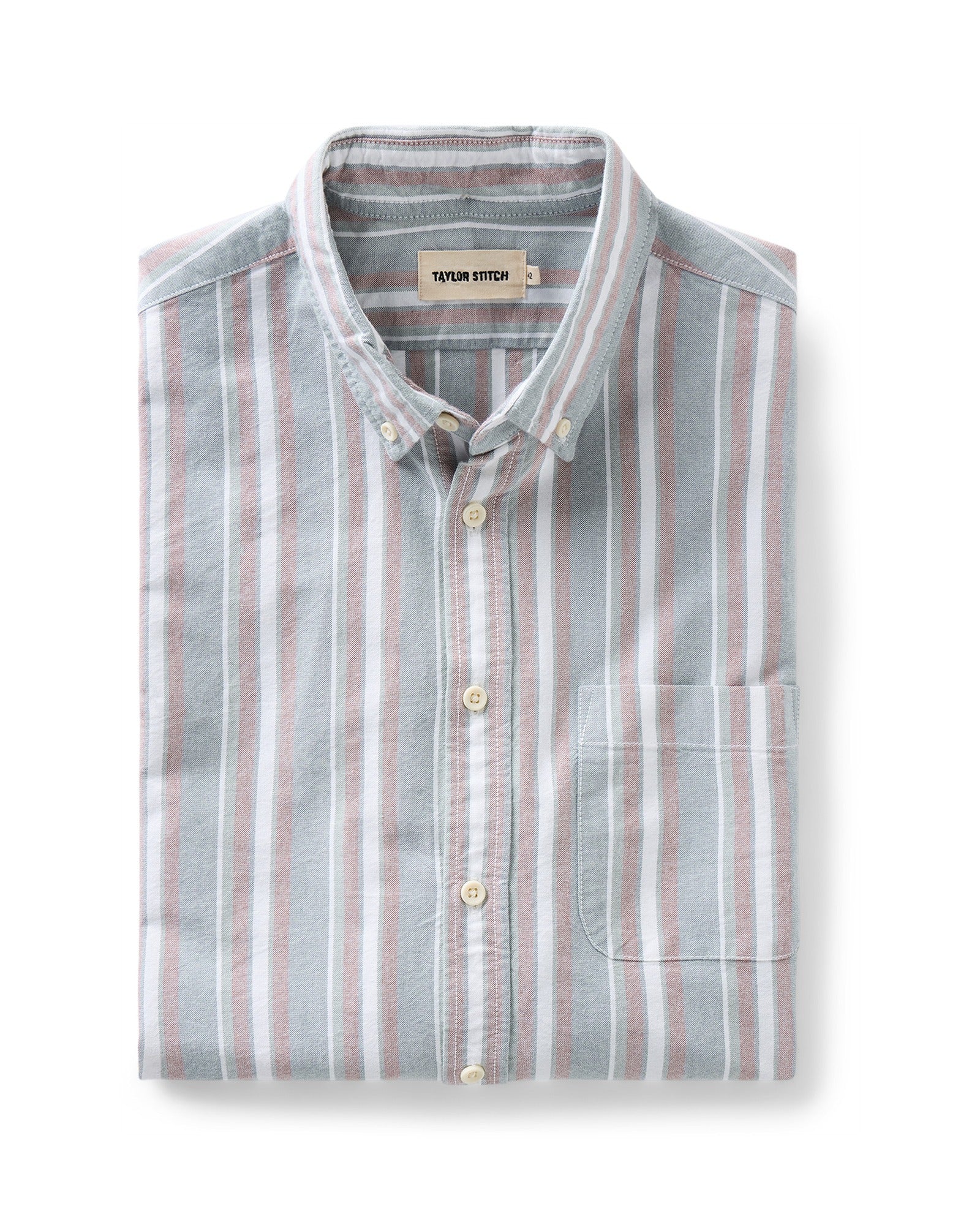 Taylorstitch The Jack in Daybreak Stripe Oxford