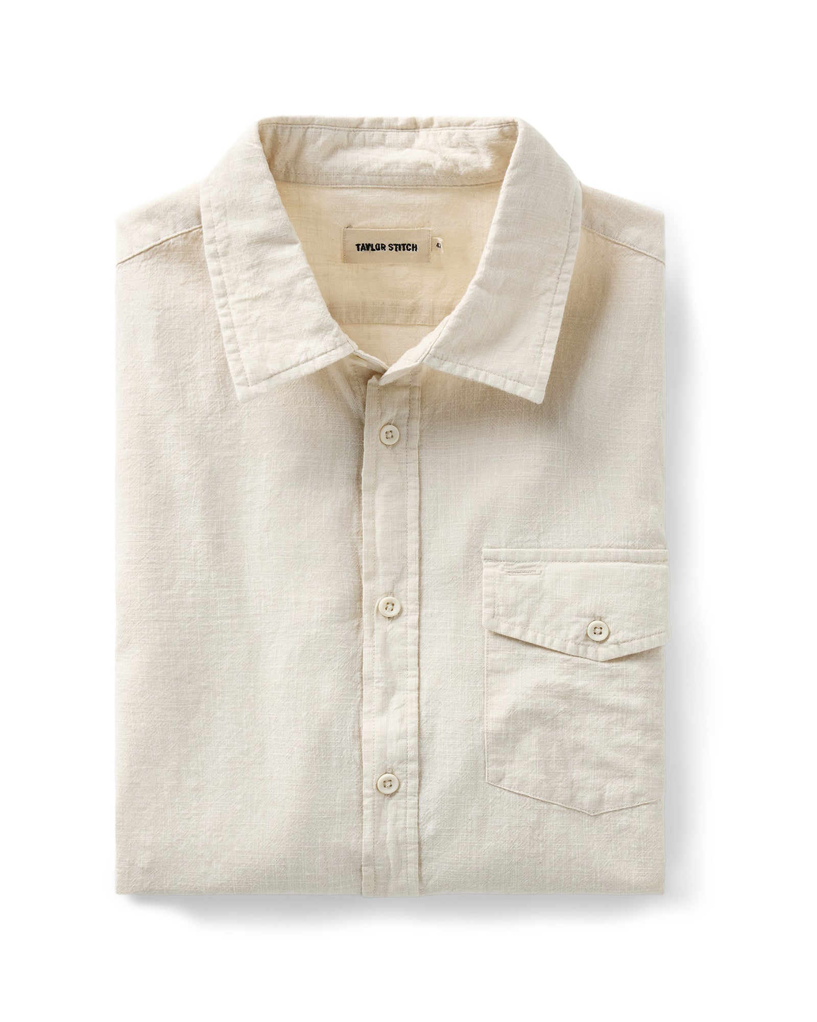 Taylorstitch The Quincy Shirt in Vintage White Slub