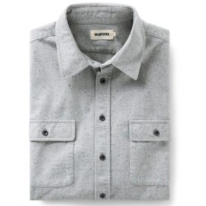 Taylorstitch The Yosemite Shirt in Mist Donegal
