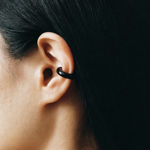 Sophie Buhai Onyx Bagel Ear Cuff