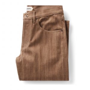 Taylorstitch The Straight Jean in Kakishibu Selvedge