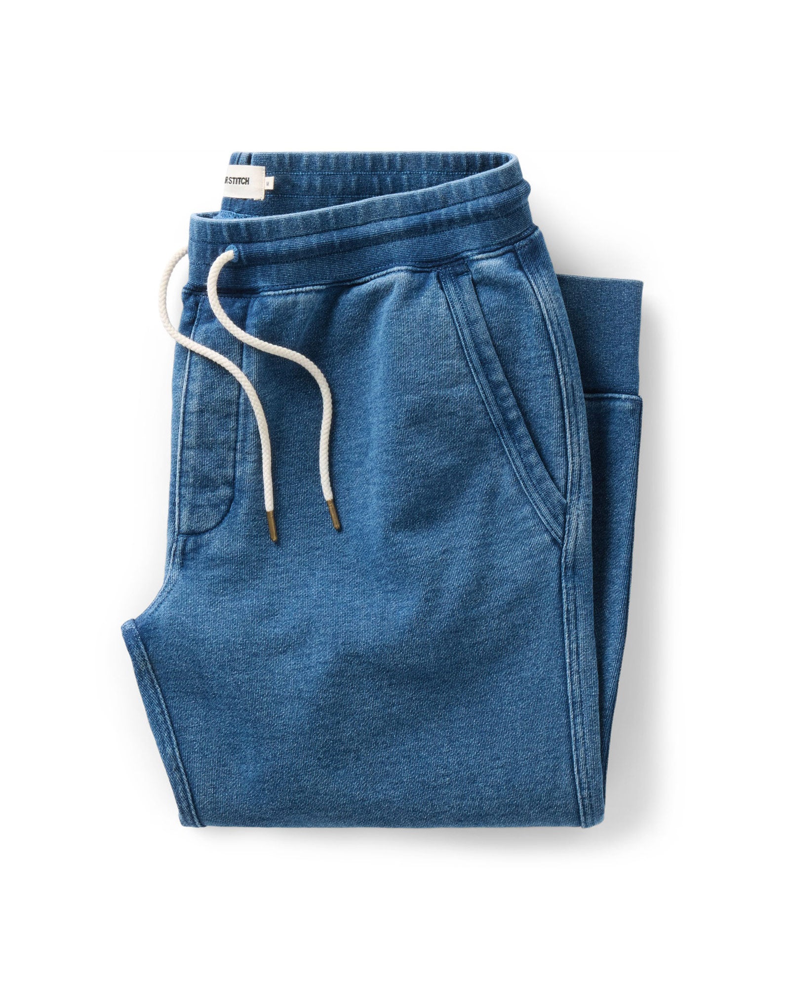 Taylorstitch The Sunset Pant in Washed Indigo Terry