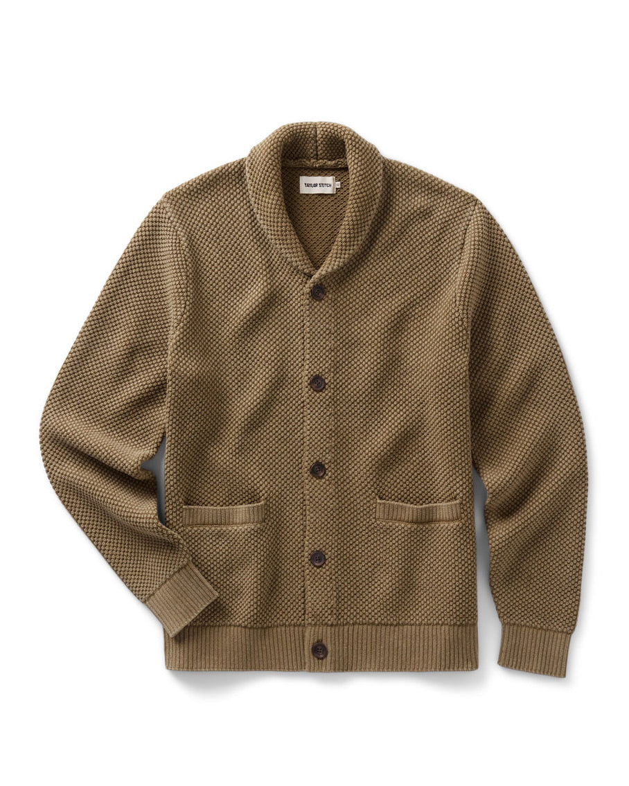 Taylorstitch The Crawford Sweater in Bay Leaf