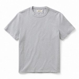 Taylorstitch The Organic Cotton Shop Tee in Heather Grey
