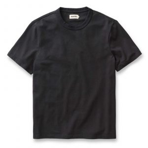 Taylorstitch The Organic Cotton Shop Tee in Black
