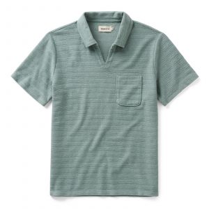 Taylorstitch The Meridian Polo in Faded Pine