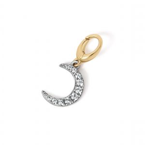 Astley Clarke Gold Crescent Moon Charm