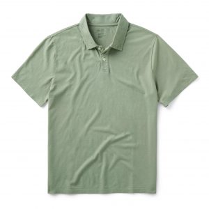 Taylorstitch The Cotton Hemp Polo in Sage