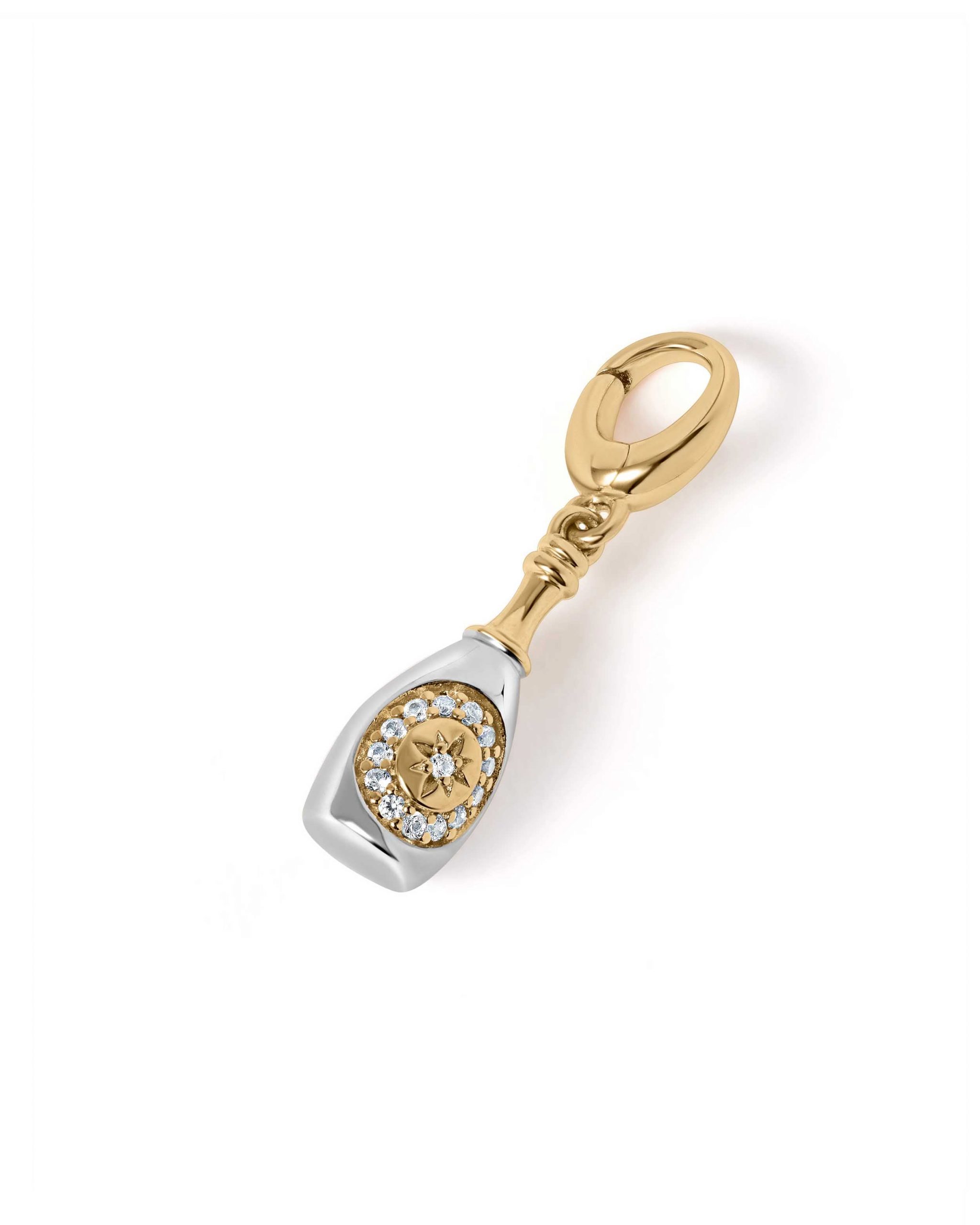 Astley Clarke Gold & Silver Champagne Charm