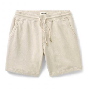 Taylorstitch The Sunset Short in Heather Oat Terry