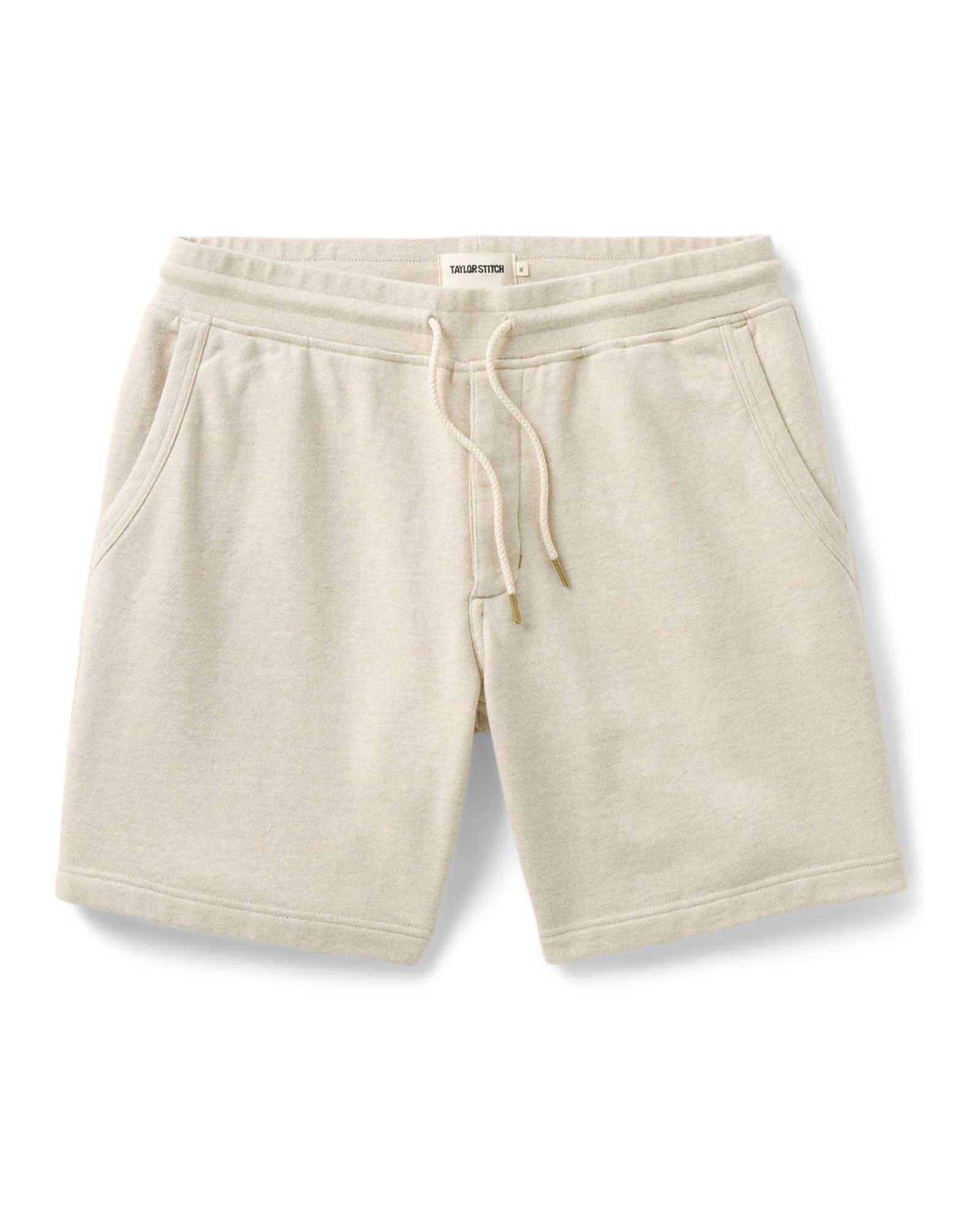 Taylorstitch The Sunset Short in Heather Oat Terry