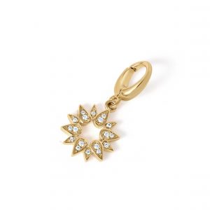 Astley Clarke Gold Sun Charm
