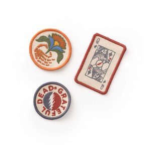 Taylorstitch The Grateful Dead Bolt Patch Set