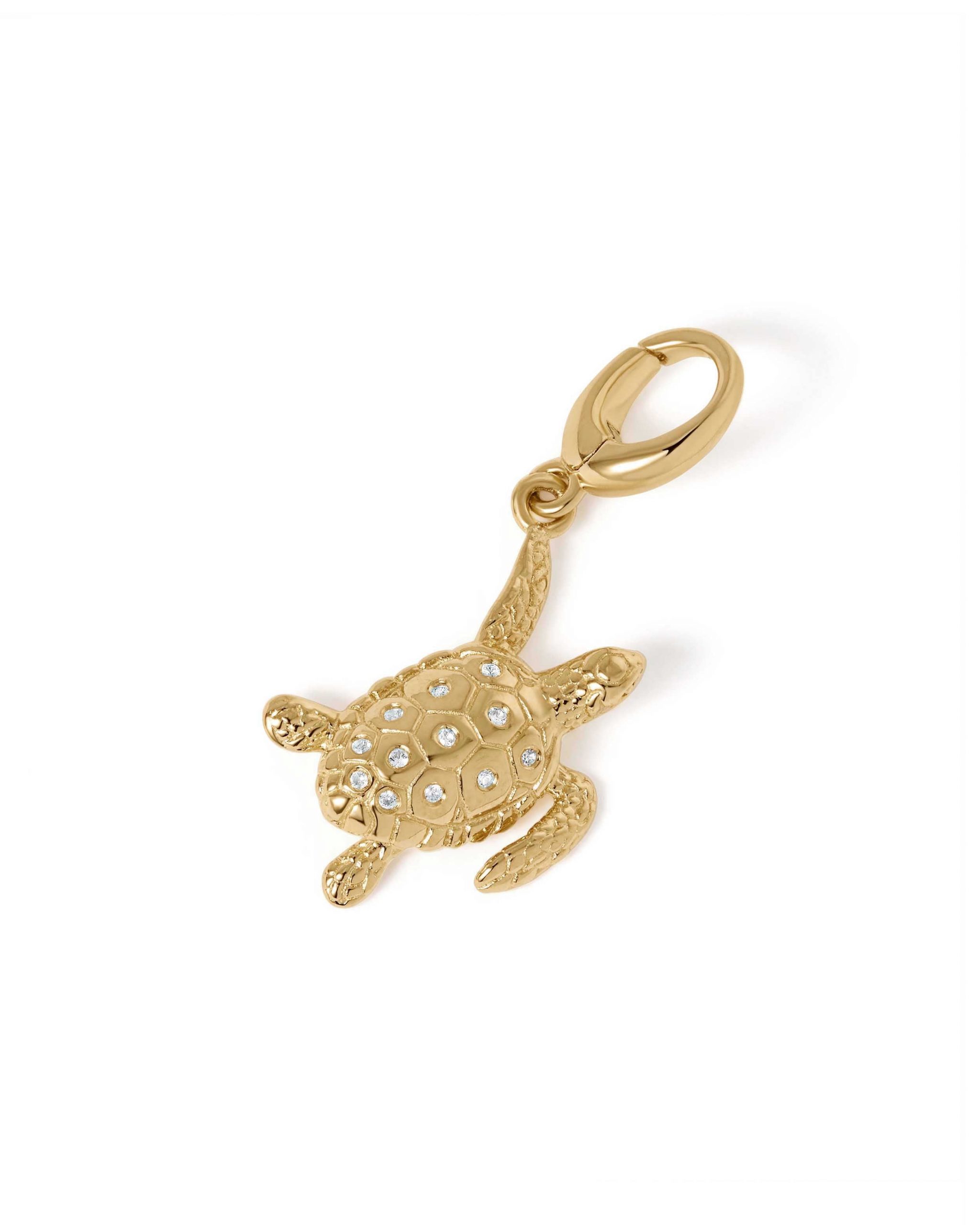 Astley Clarke Gold Turtle Charm