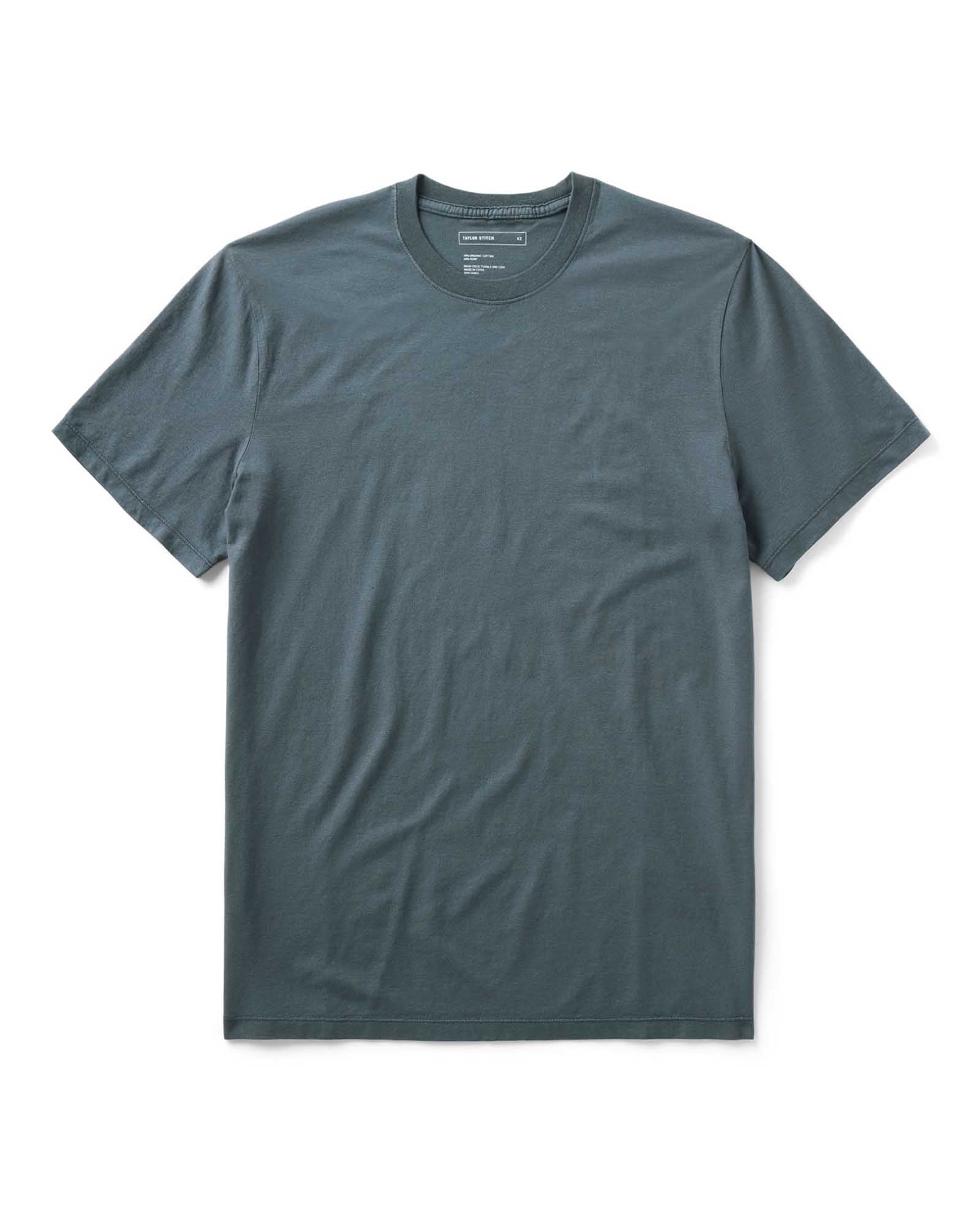 Taylorstitch The Cotton Hemp Tee in Navy