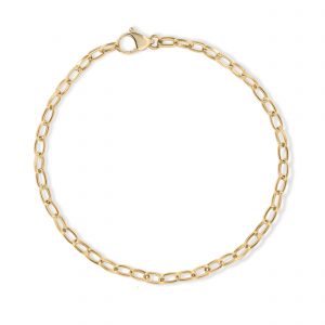 Astley Clarke Gold Paperclip Chain Bracelet