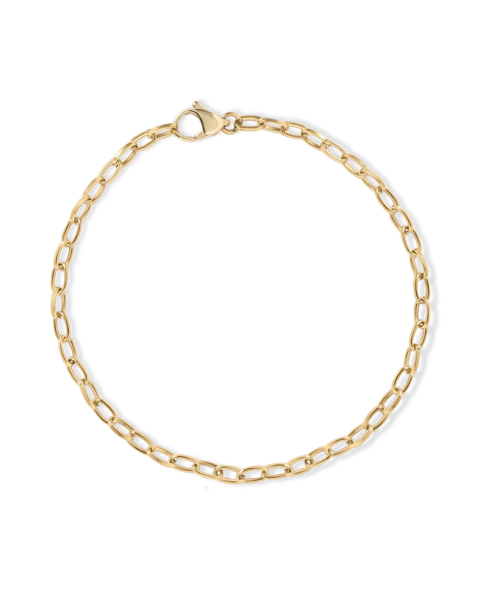Astley Clarke Gold Paperclip Chain Bracelet