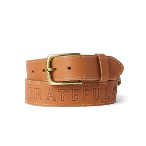 Taylorstitch The Tour Belt in Washed Saddle