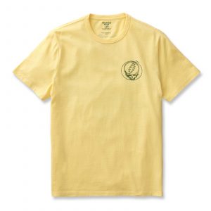 Taylorstitch The Organic Cotton Tee in Lemon Stamp