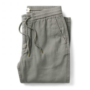 Taylorstitch The Roamer Pant in Smoked Olive Broken Twill