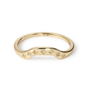 Astley Clarke Solid Gold Diamond Ring Jacket