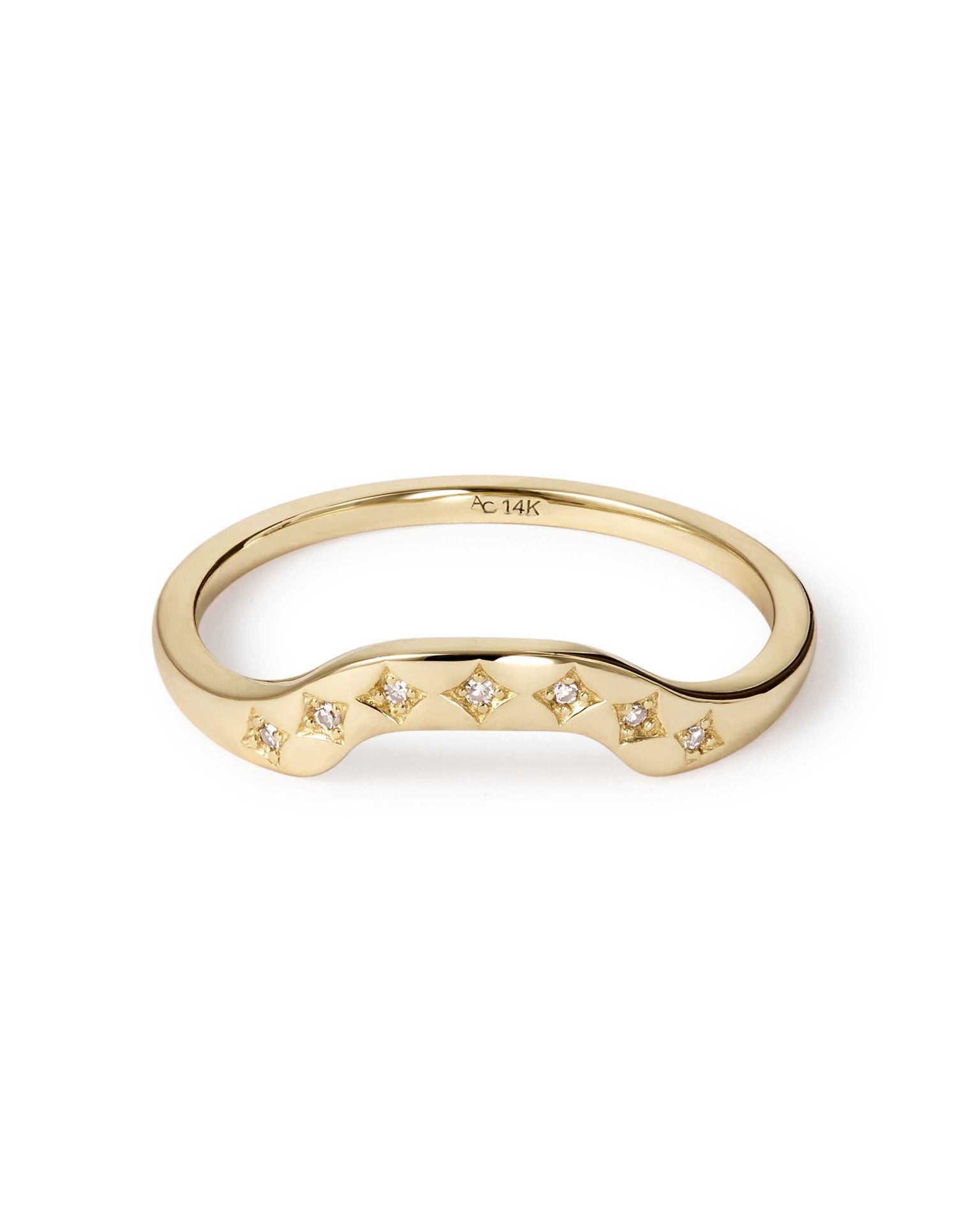 Astley Clarke Solid Gold Diamond Ring Jacket