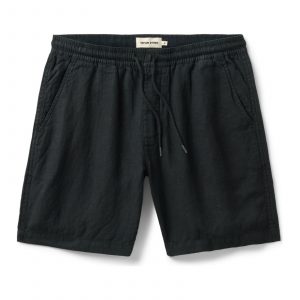 Taylorstitch The Apres Short in Coal Hemp