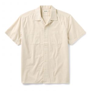 Taylorstitch The Conrad Shirt in Heather Oat Pincord