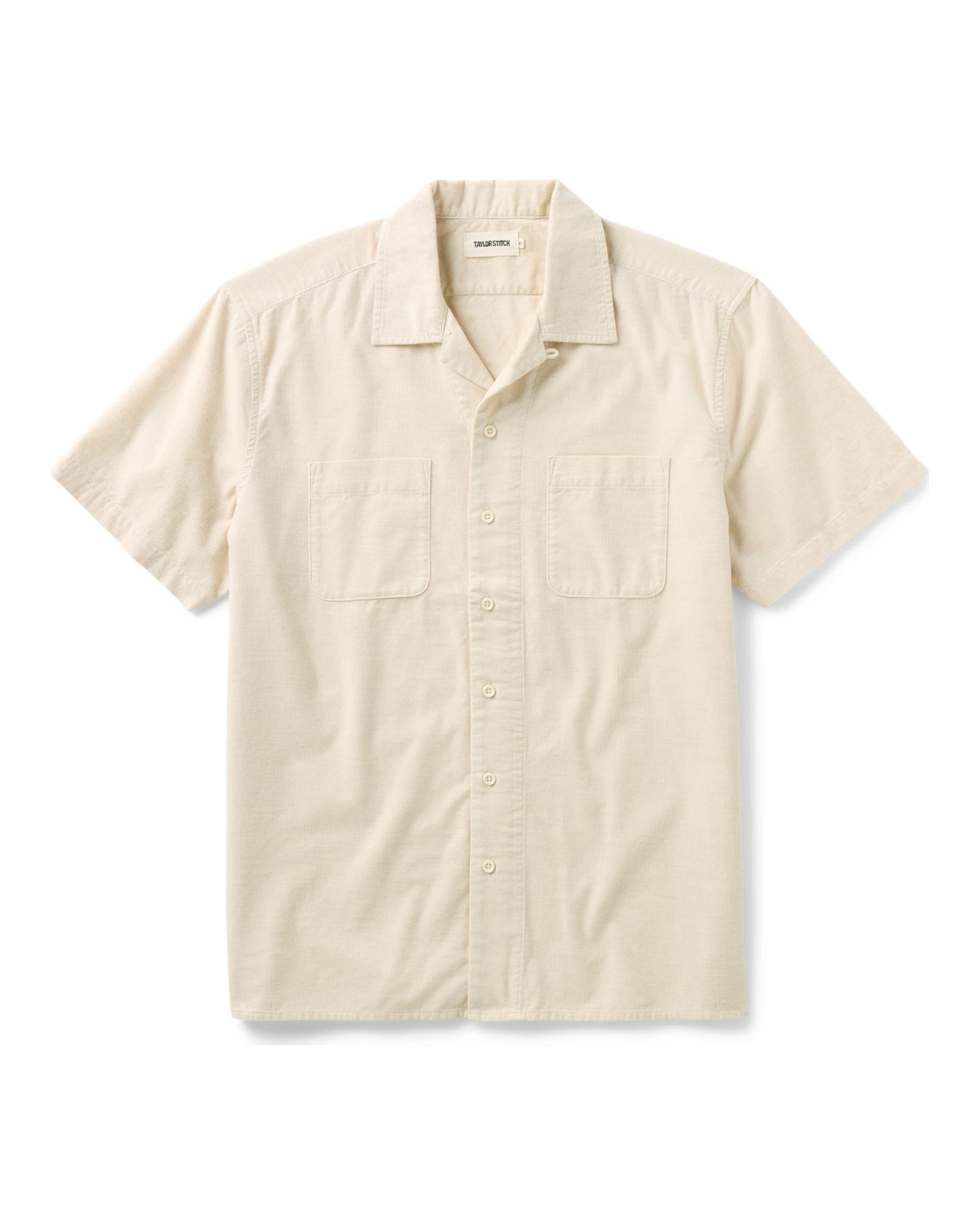 Taylorstitch The Conrad Shirt in Heather Oat Pincord