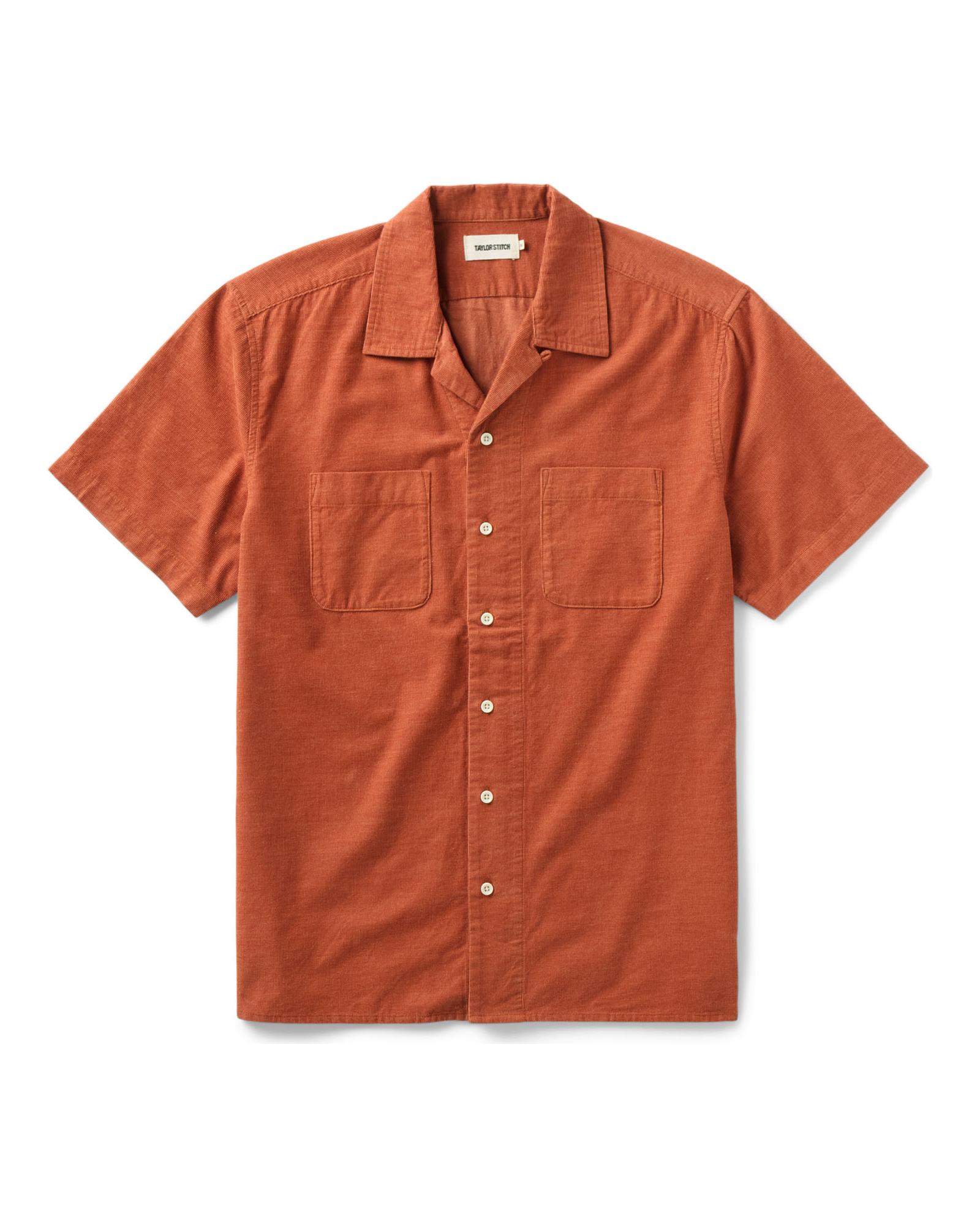 Taylorstitch The Conrad Shirt in Heather Chili Pincord