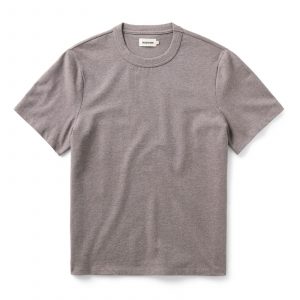 Taylorstitch The Organic Cotton Shop Tee in Plum Twist