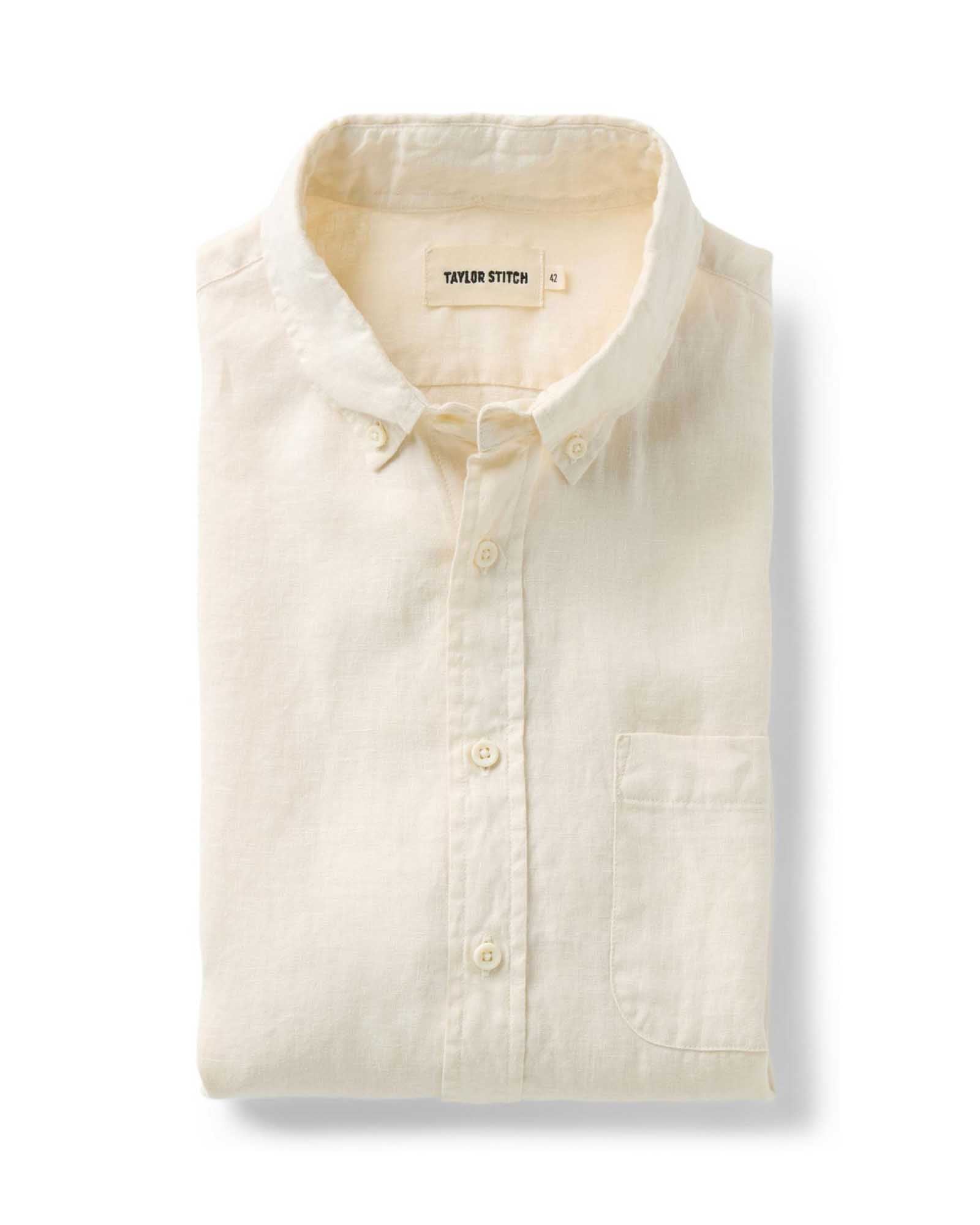 Taylorstitch The Jack in Vintage White Linen