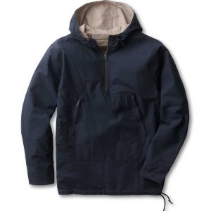 Taylorstitch The Squall Anorak in Navy Twill