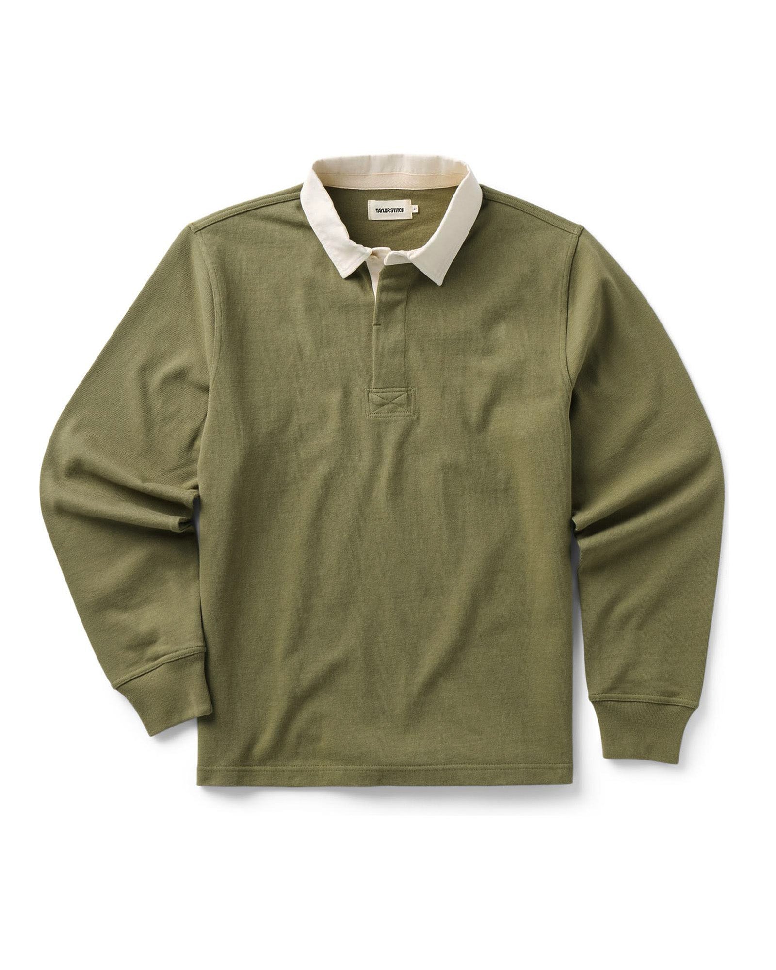 Taylorstitch The Rugby Shirt in Burnt Olive