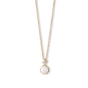 Astley Clarke Solid Gold Solitaire Diamond Pendant Necklace