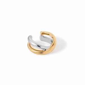Astley Clarke Aurora Weave Mixed Metal Ear Cuff