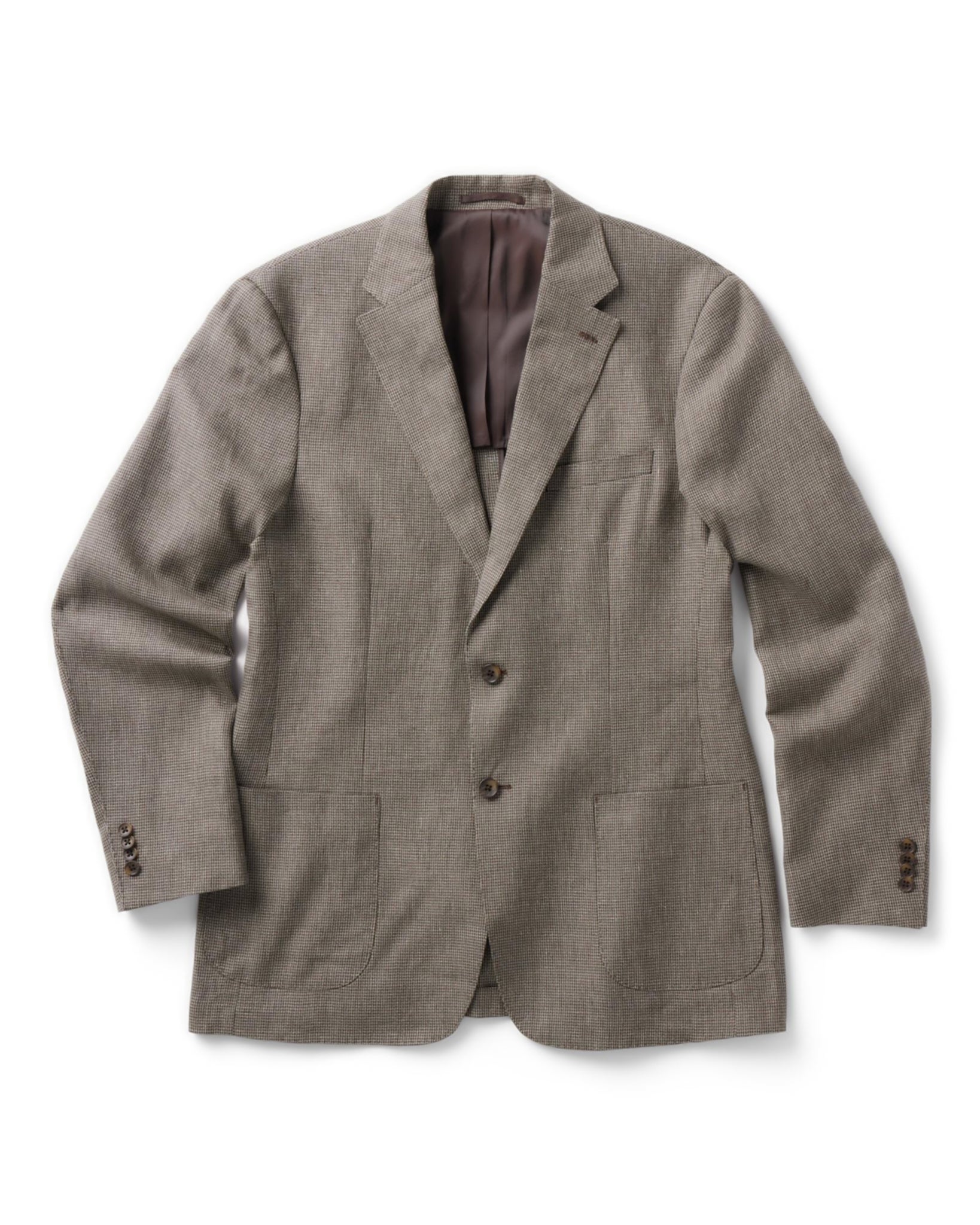 Taylorstitch The Stevens Sportcoat in Morel Micro Check