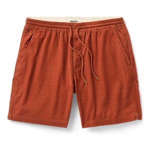Taylorstitch The Apres Short in Heather Chili Pincord