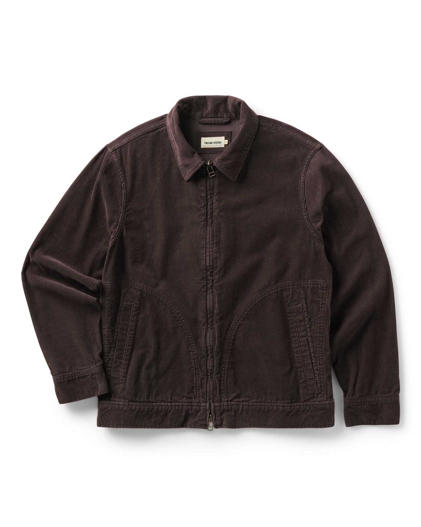 Taylorstitch The Piston Jacket in Coal Corduroy