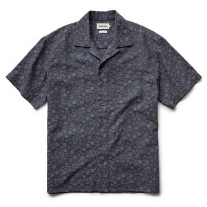 Taylorstitch The Hawthorne Shirt in Japanese Night Bloom Jacquard