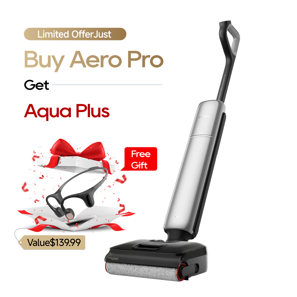Limited Offer: Dreame Aero Pro Wet Dry Vacuum + Get Aqua Plus Bone Conduction Headphone Fr