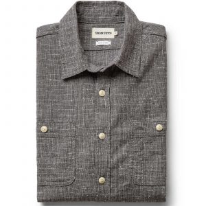 Taylorstitch The Foundry Shirt in Japanese Shadow Nep
