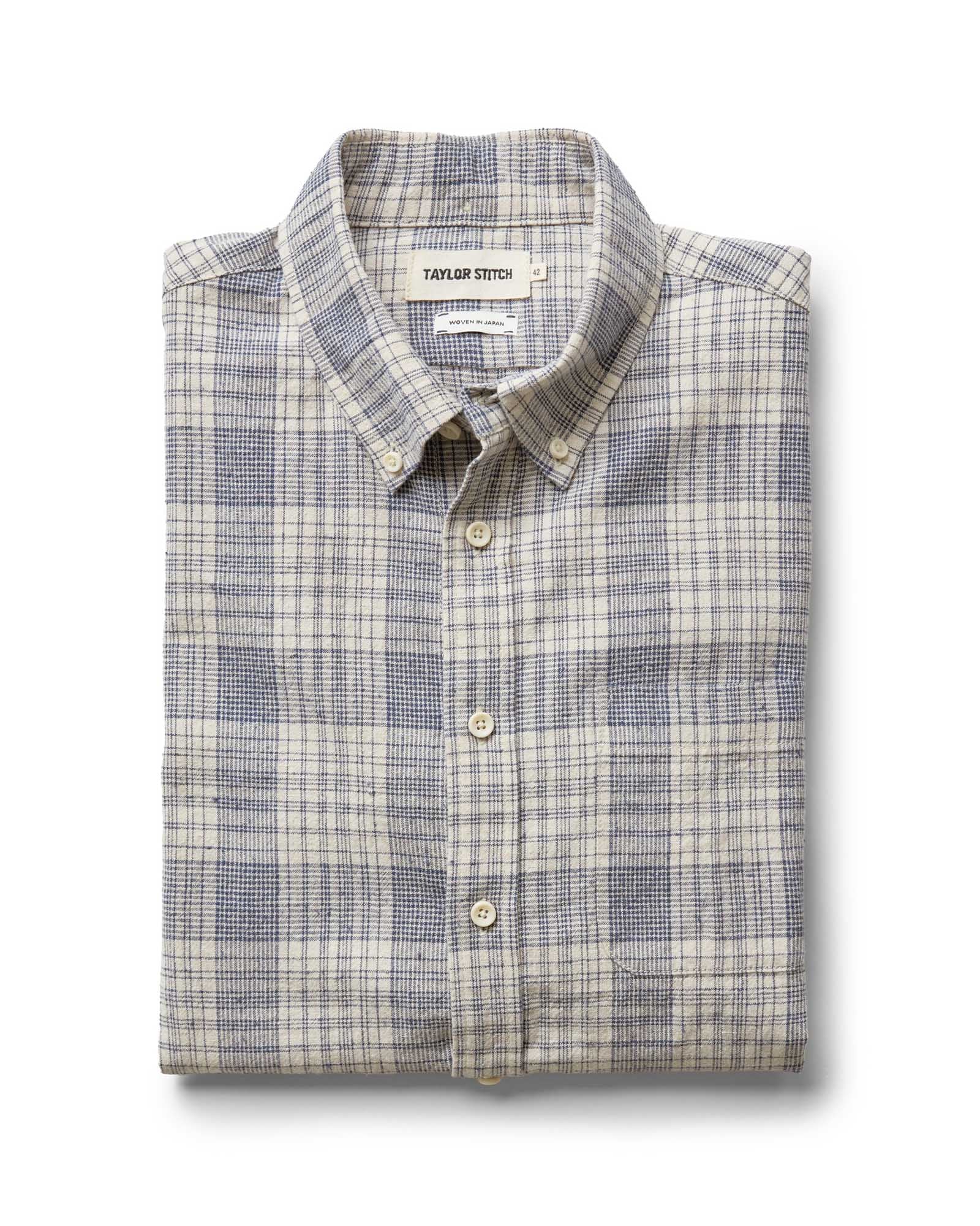 Taylorstitch The Jack in Japanese Oyster Plaid