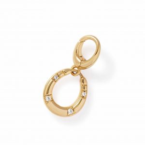 Astley Clarke Gold Biography Horseshoe Charm