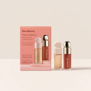 Rare Beauty Warm Radiance Mini Blush & Luminizer Duo