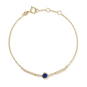 Astley Clarke Solid Gold Sapphire and Diamond Bracelet