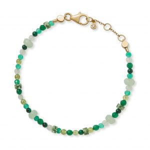 Astley Clarke Second Chance Green Gemstone Bracelet